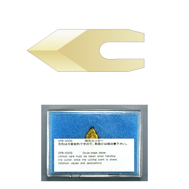 Mimaki beidseitig titanbeschichtetes Plottermesser für Reflektorfolien (SPB-0009)