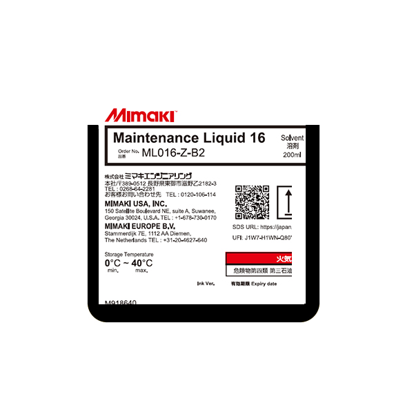 Mimaki Wartungsflüssigkeit 16 (ML016)