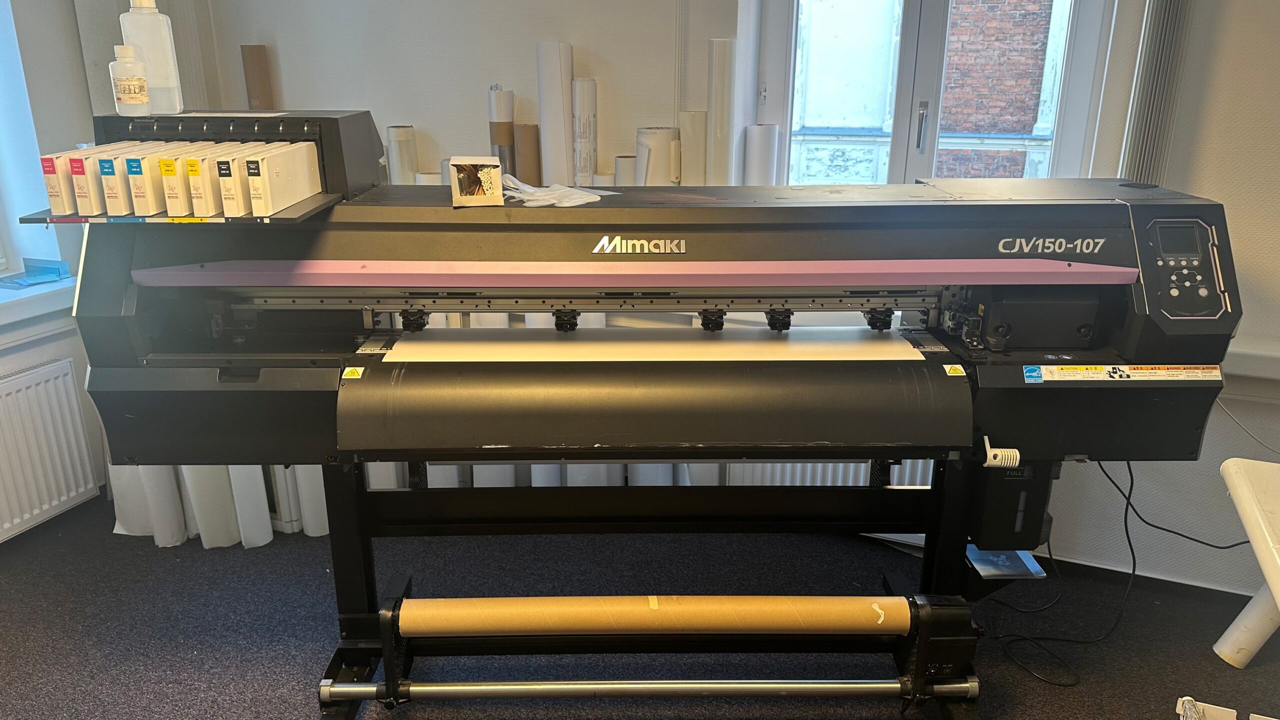 Kekila Banner - Mimaki CJV150-107 + Roll Lam Laminator / GEBRAUCHTGERÄTE